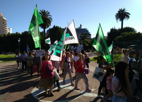 Columna PSol en la Coordinadora de Personas Mayores y Jubilados de la Provincia de Buenos Aires