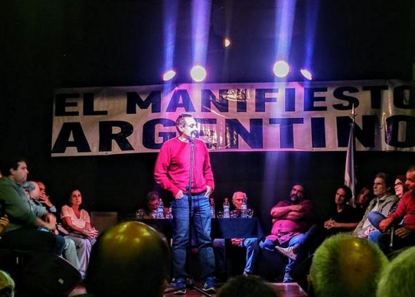 Carlos Grande en Congreso de El Manifiesto Argentino